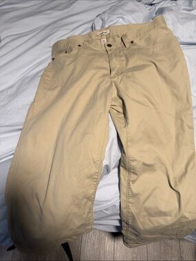 Lands' End Men's Light Beige Chino Pants